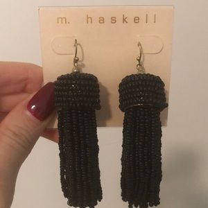 Beaded Tassle Earrings